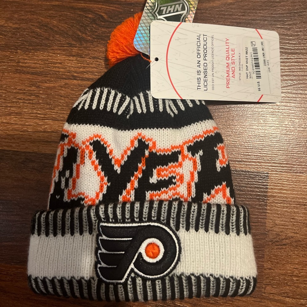 Infant knit Flyers Beanie